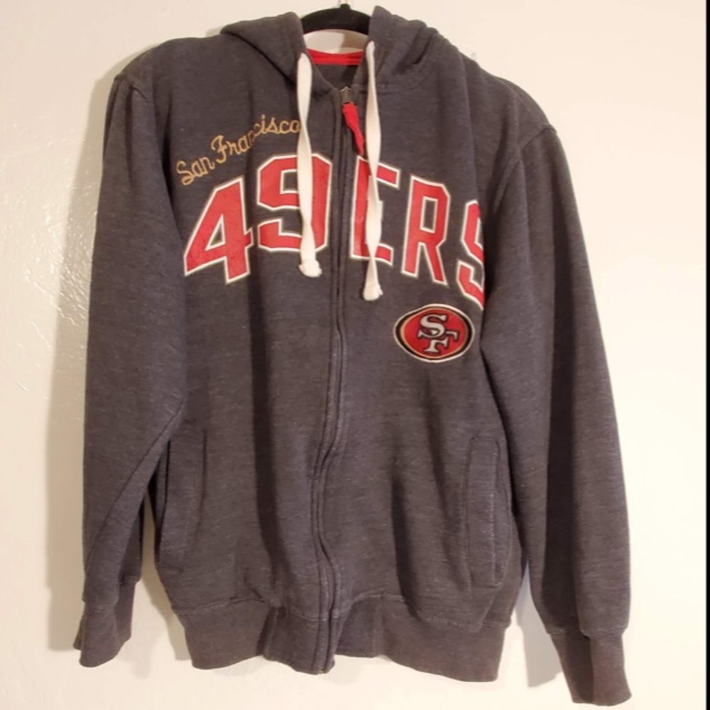 49ERS Zip Up Hoodie